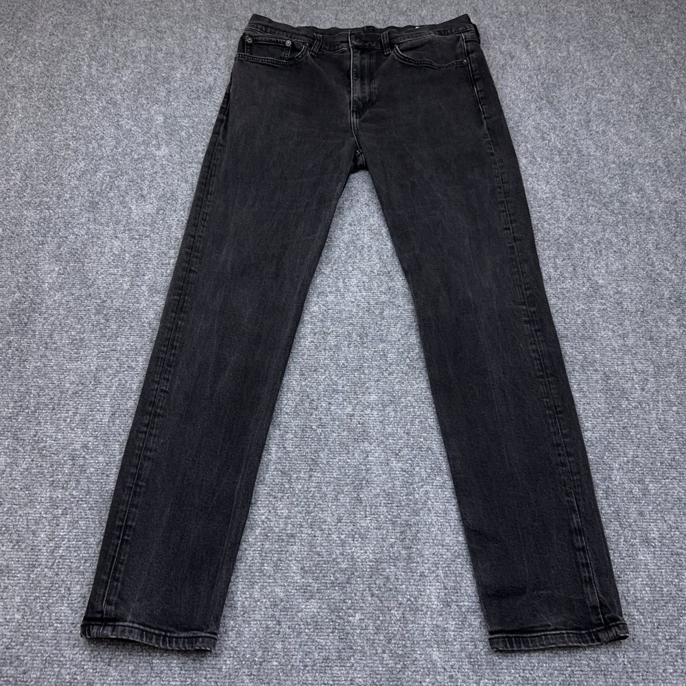 Rag & Bone Fit 2 Slim Jeans Men's 34x32 FITS 32x31 Black Stretch Denim